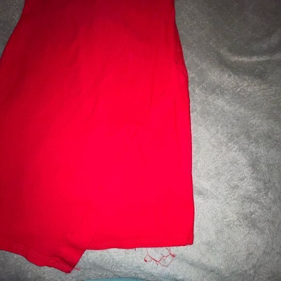 Love Culture Sexy Off Shoulder Red Dress - Picture 3 of 11